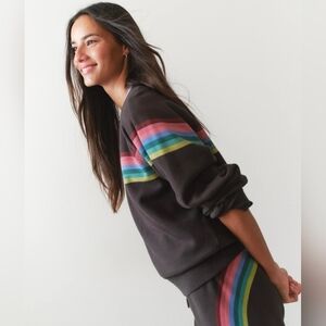 Marine Layer Cloud 9 Fleece Anytime Sweatshirt Sz L NEW